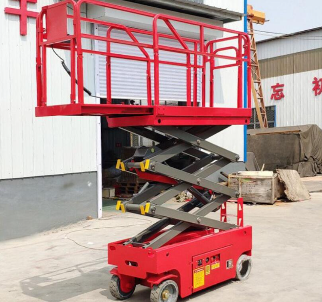 红山街道移动剪叉式升降机