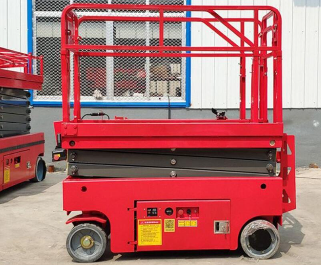 红山街道移动式升降平台